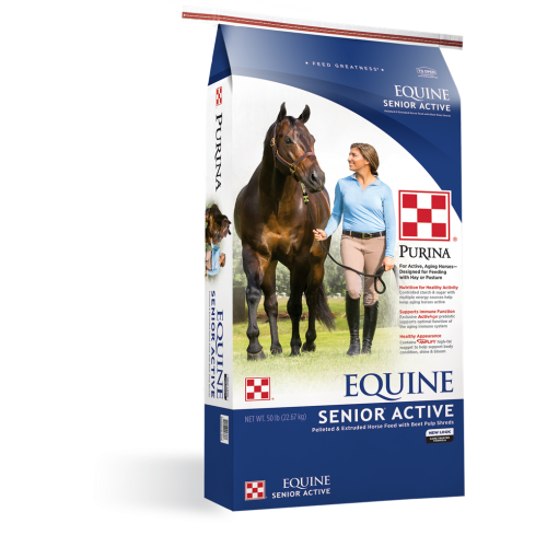 Purina Mills® Equine Senior® Active Horse Feed
